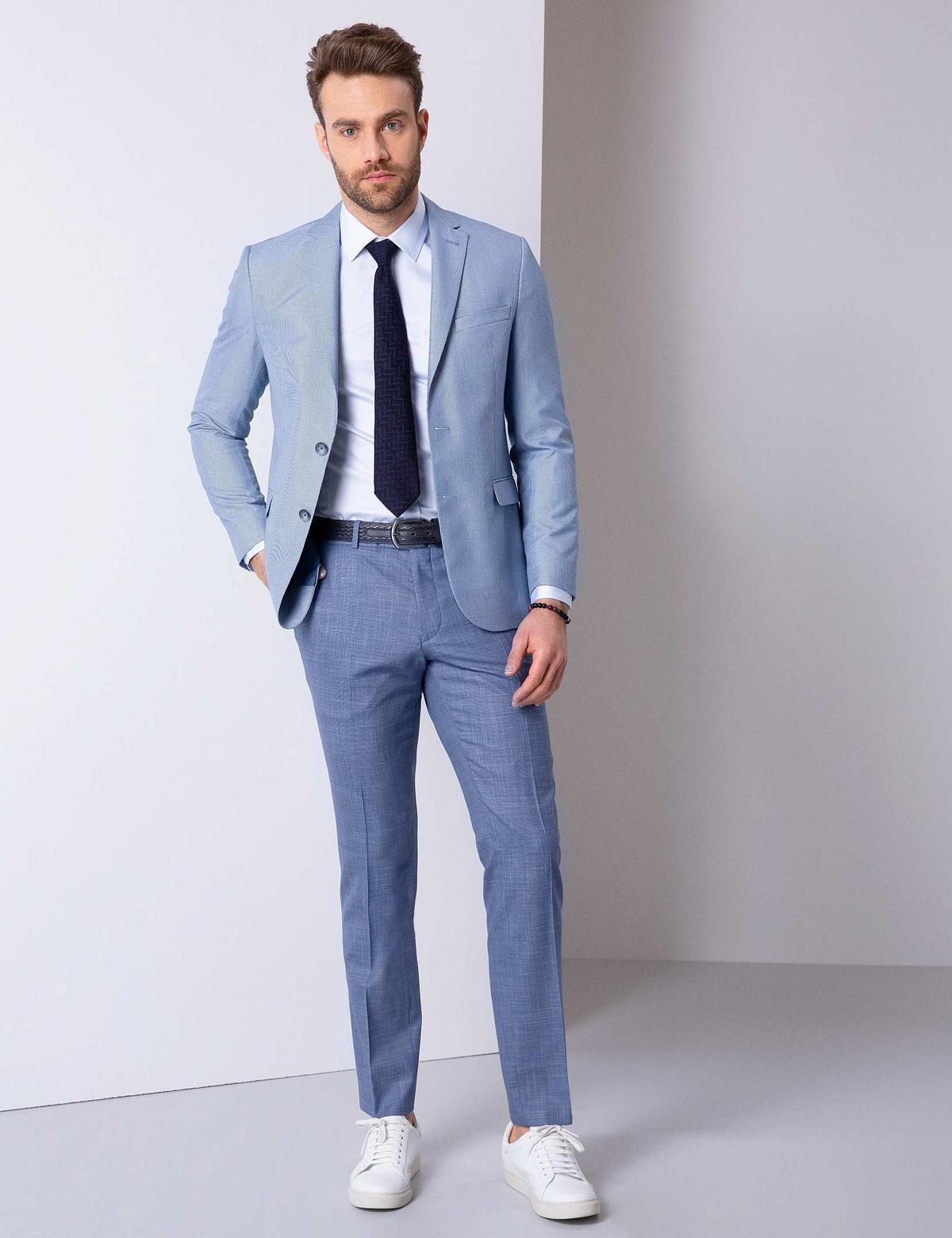 Lacivert Slim Fit Ceket - 50208804023