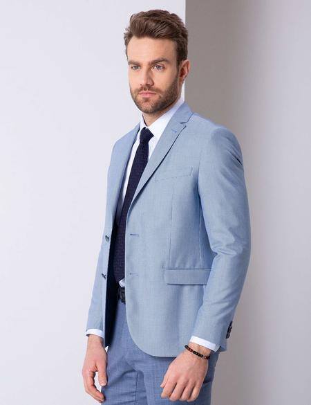 Lacivert Slim Fit Ceket - 50208804023