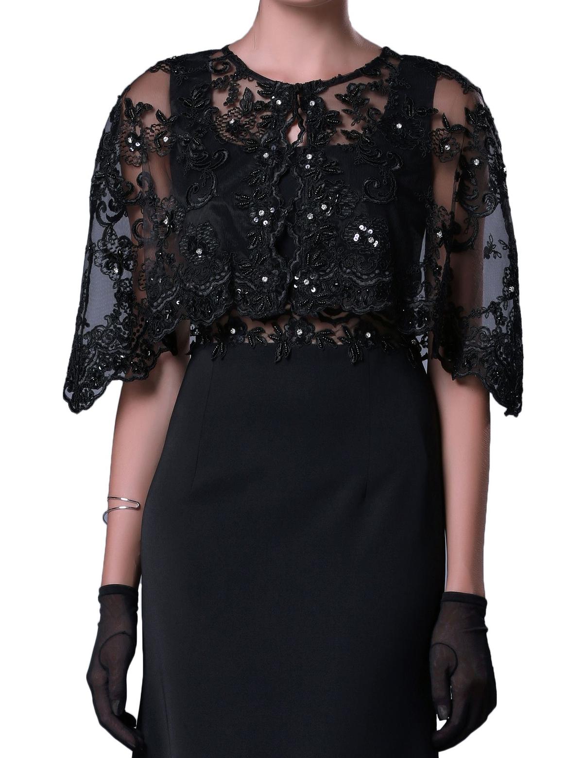 SIYAH Balık Abiye Elbise - 50212260001