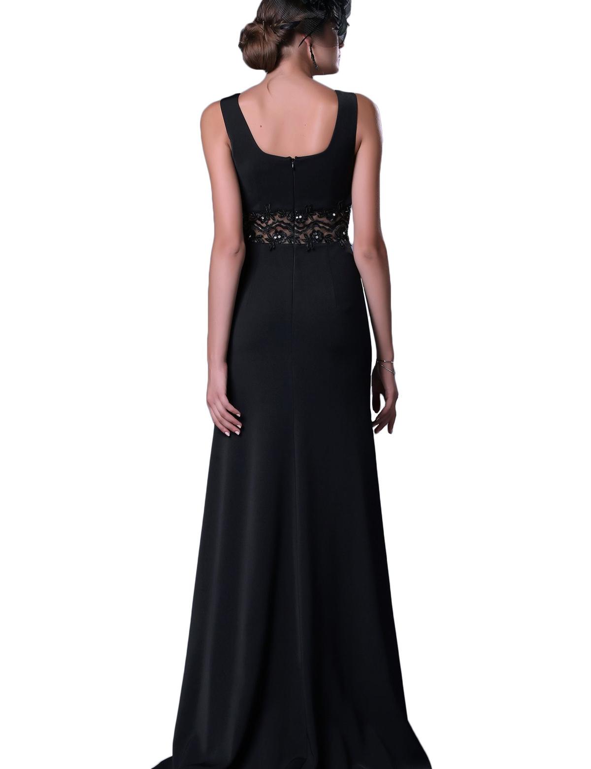 SIYAH Balık Abiye Elbise - 50212260001