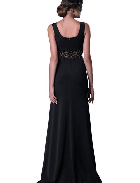 SIYAH Balık Abiye Elbise - 50212260001