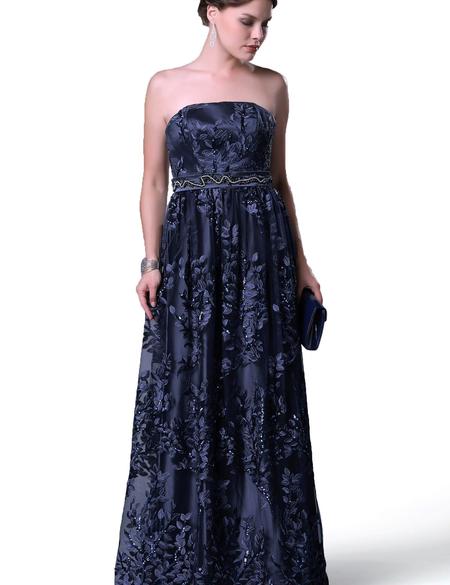 LACIVERT Uzun Abiye Elbise - 50212461002