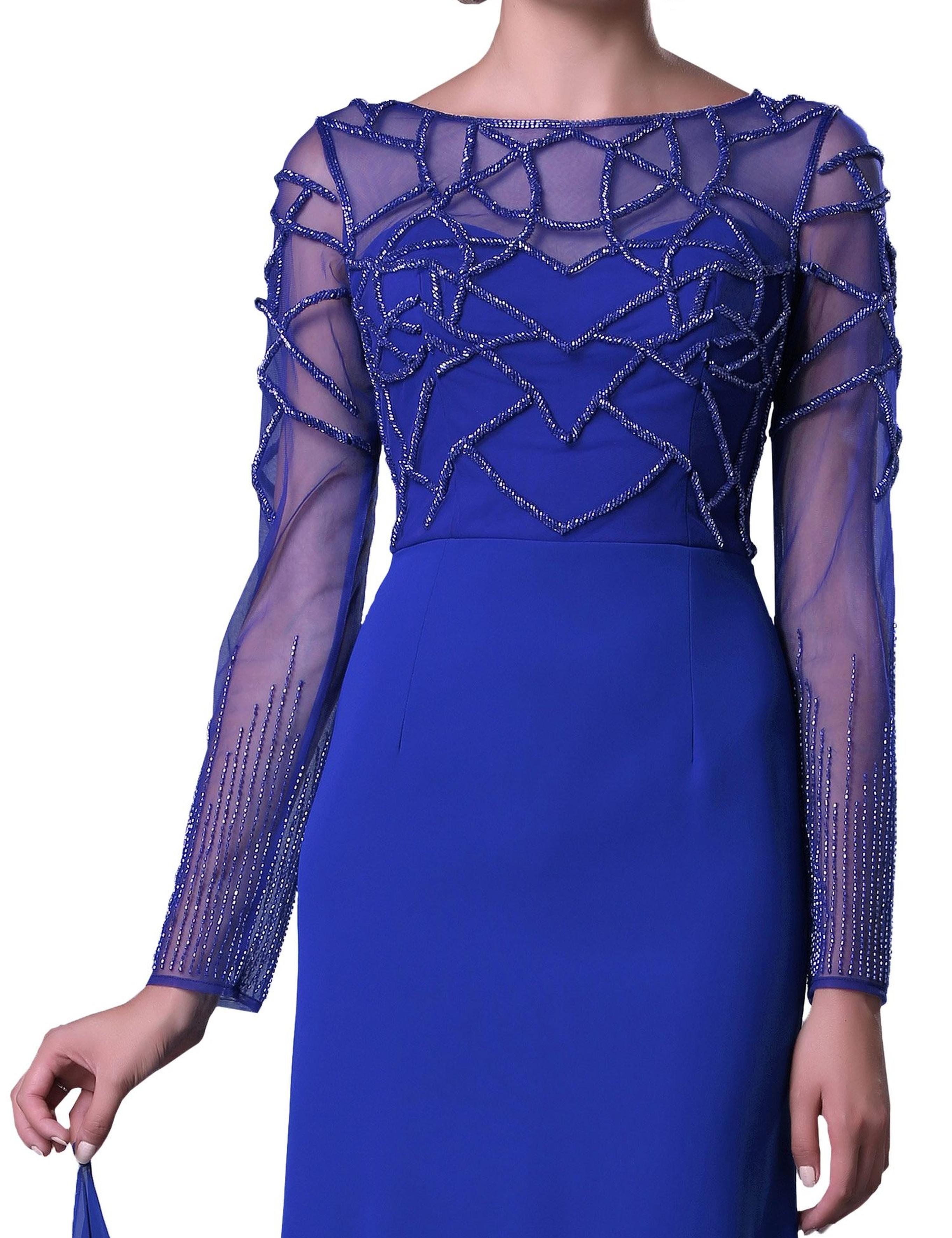 MAVI Uzun Abiye Elbise