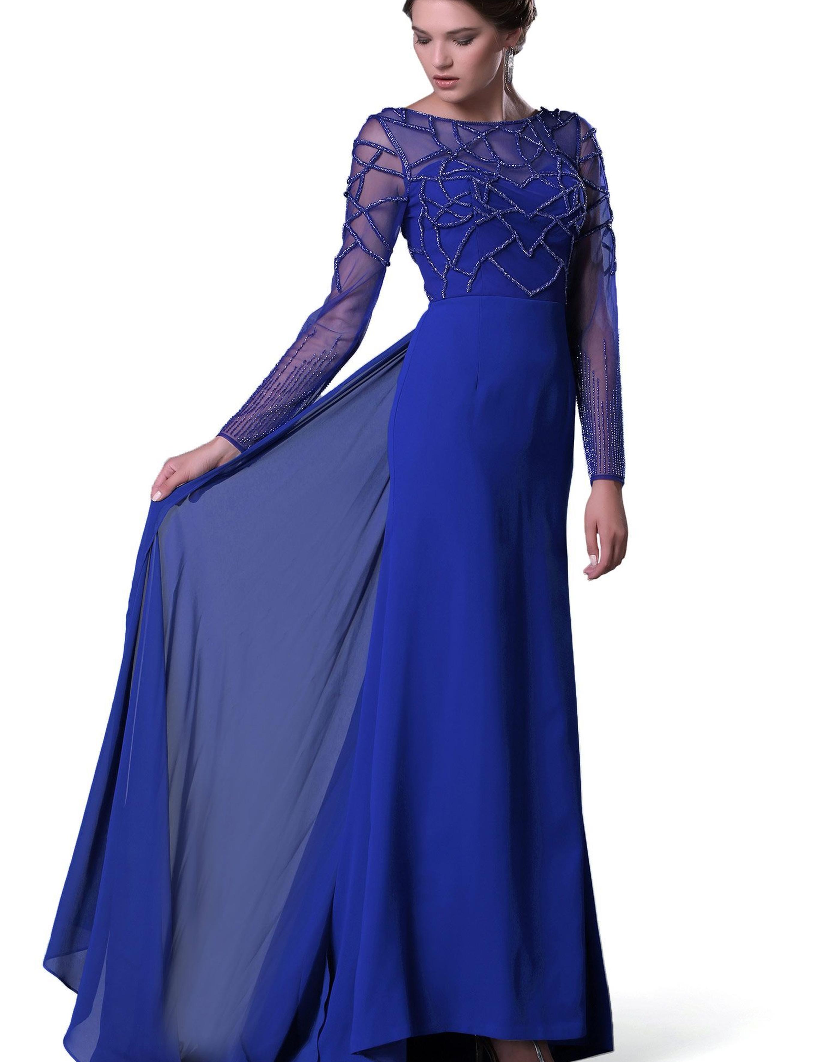 MAVI Uzun Abiye Elbise