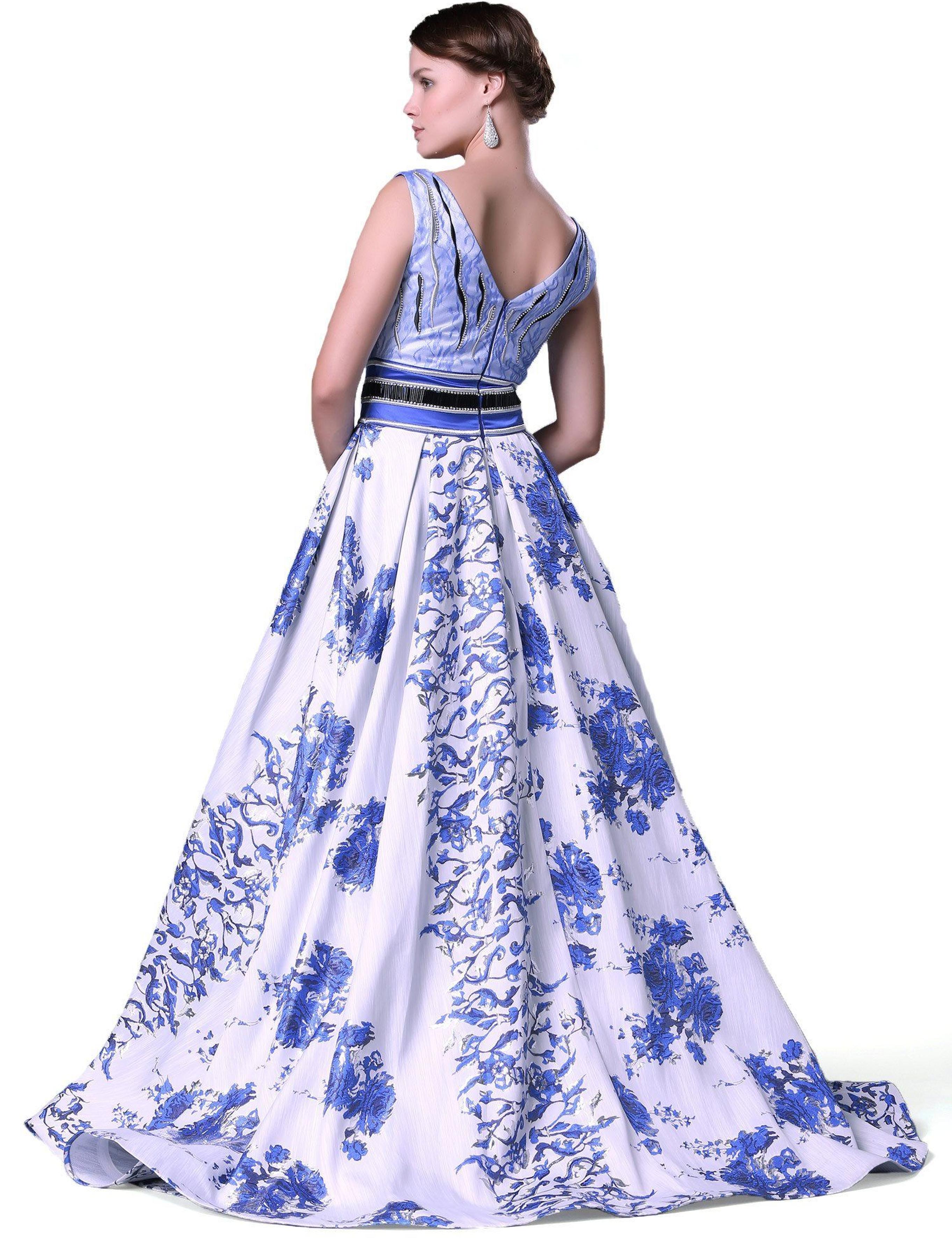 MAVI Uzun Abiye Elbise