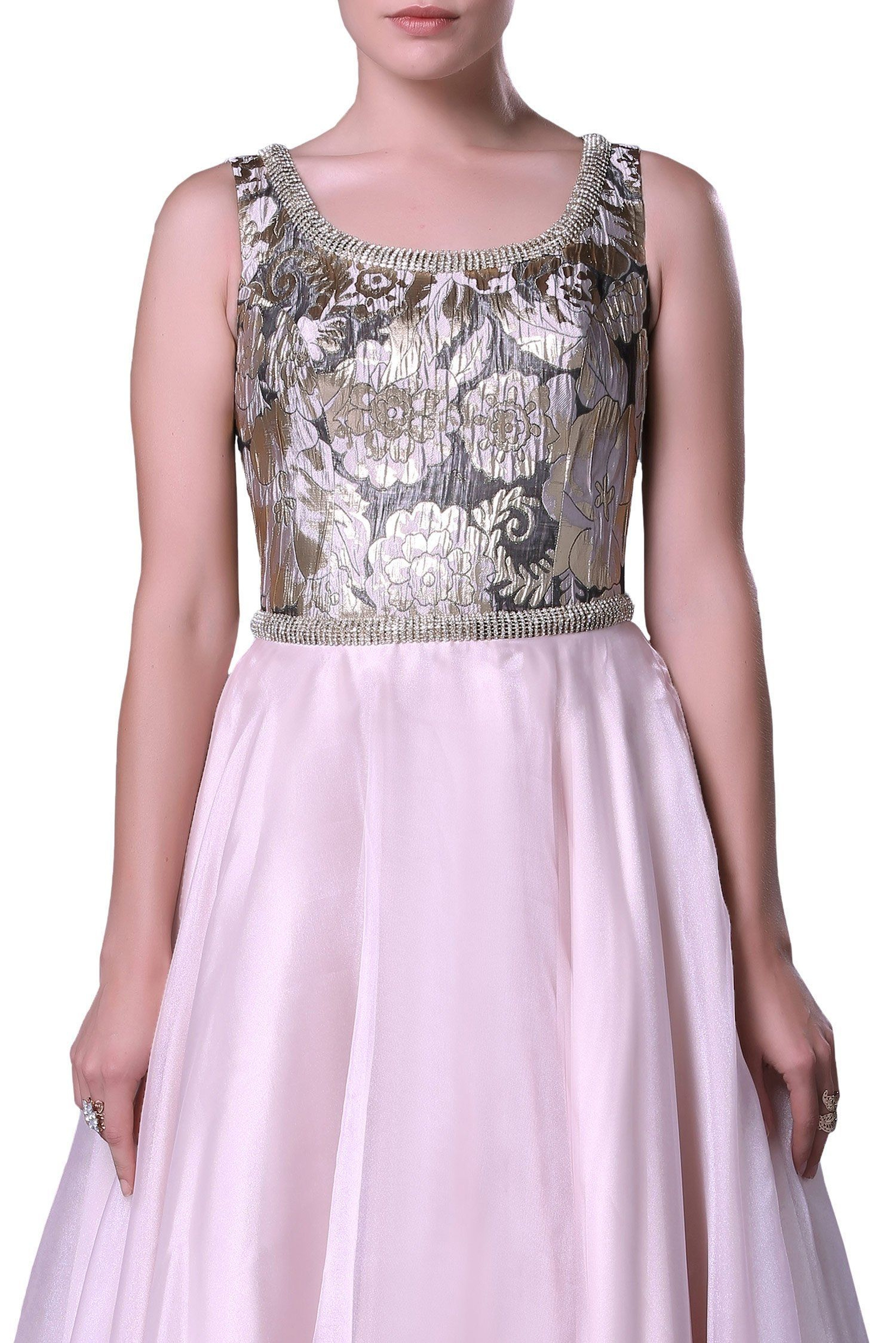 PEMBE Uzun Abiye Elbise - Image 2