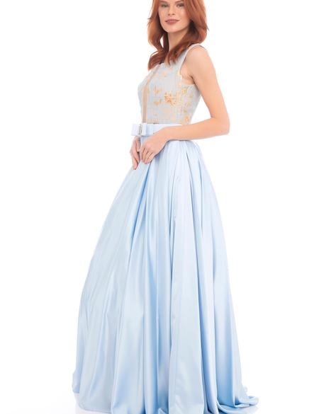 MAVI Kabarık Abiye Elbise - 50212489001