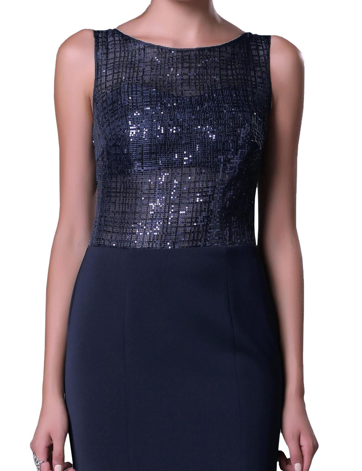 LACIVERT Uzun Abiye Elbise - 50212506001