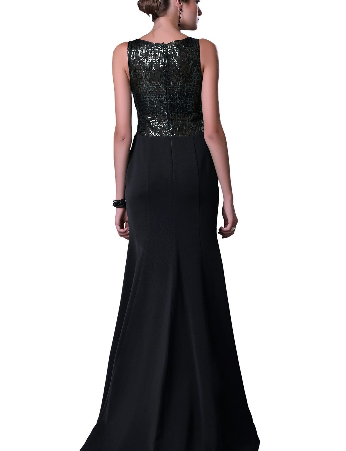 SIYAH Uzun Abiye Elbise - 50212507004