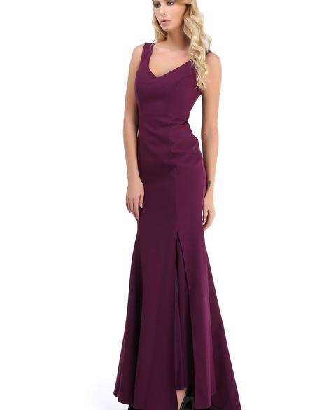 PEMBE Uzun Abiye Elbise - 50212510001