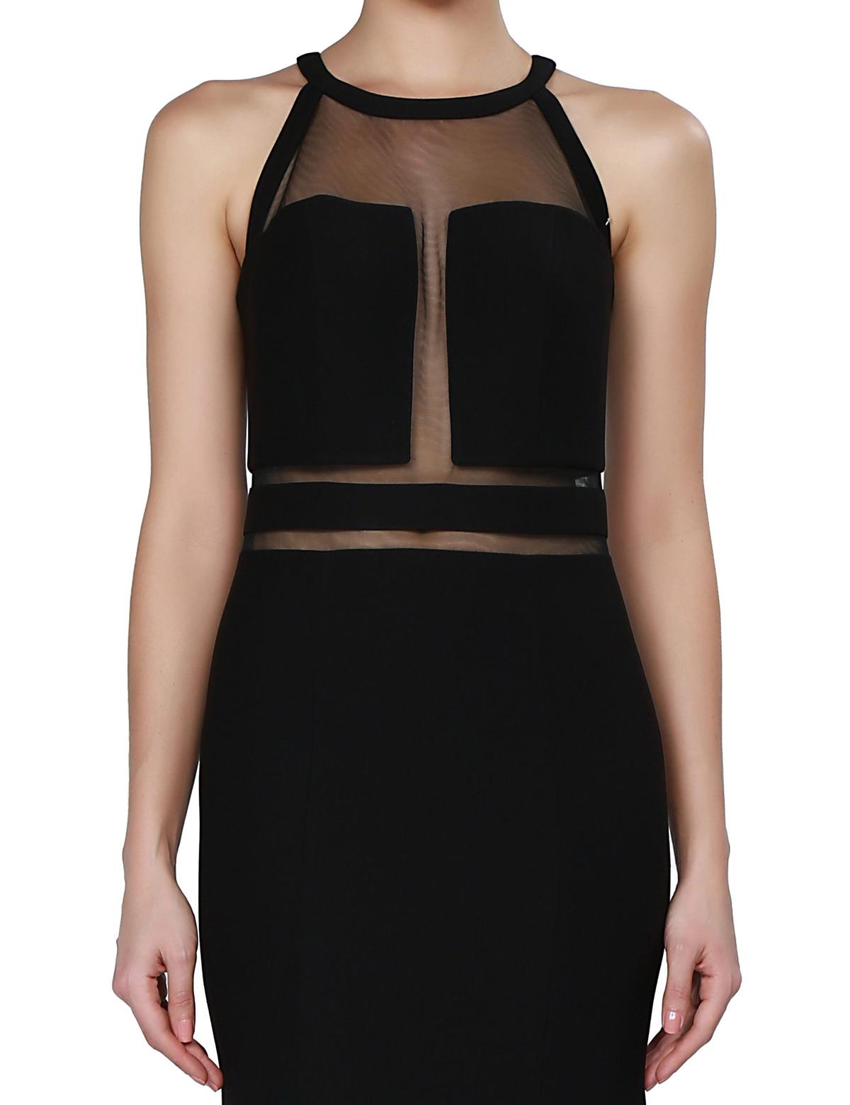 SIYAH Balık Abiye Elbise - 50212531001