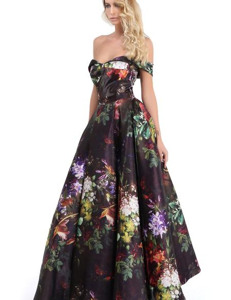 MULTICOLOR Kabarık Abiye Elbise - 50212544001