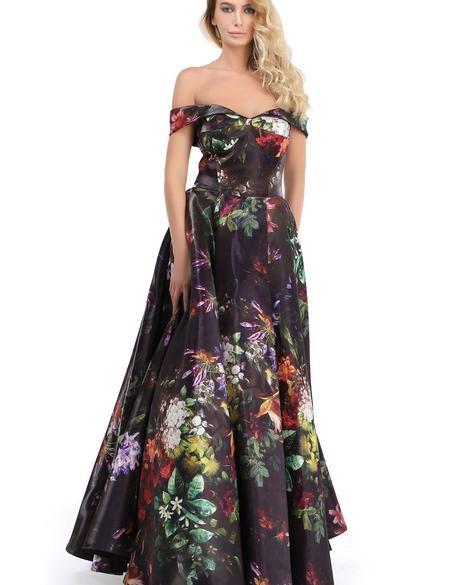 MULTICOLOR Kabarık Abiye Elbise - 50212544001