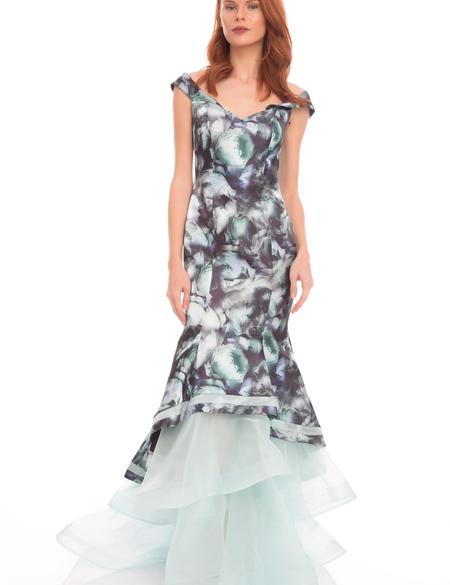 YESIL Balık Abiye Elbise - 50212549003