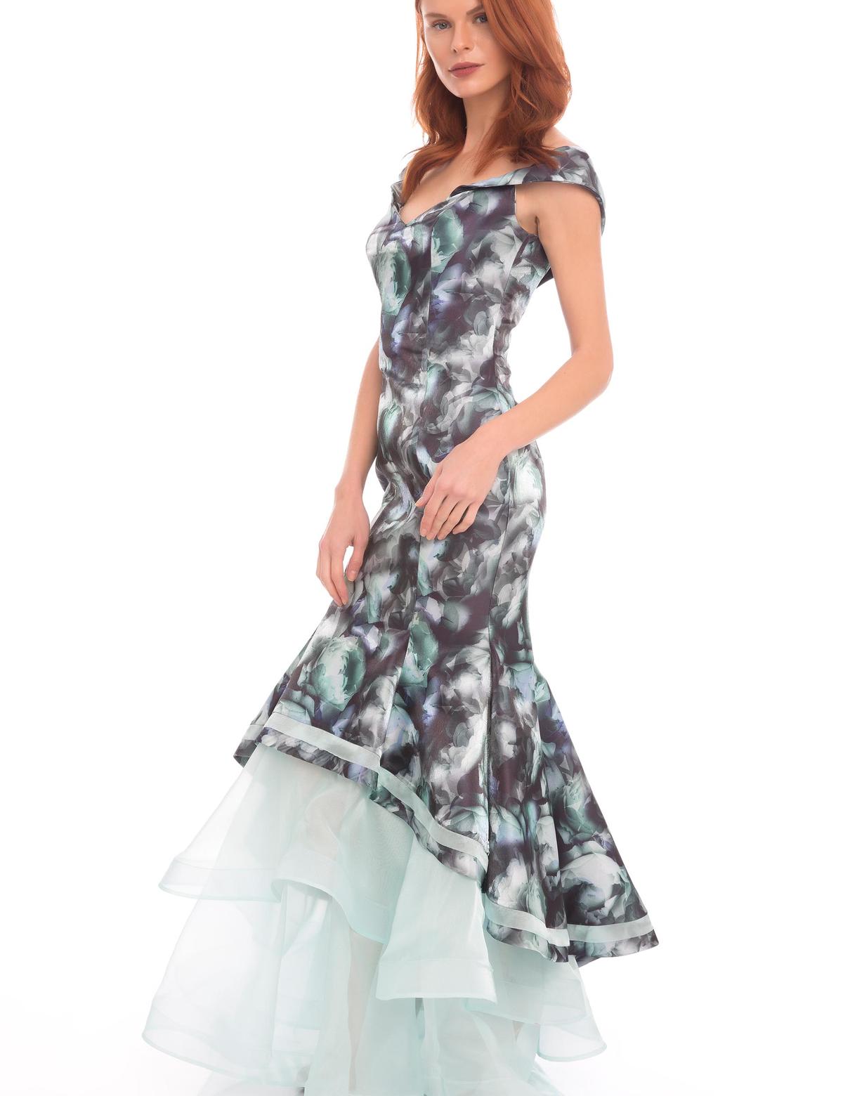 YESIL Balık Abiye Elbise - 50212549003