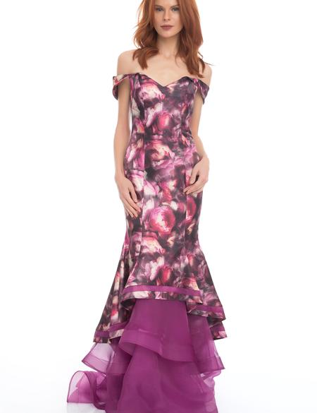 PEMBE Balık Abiye Elbise - 50212550001