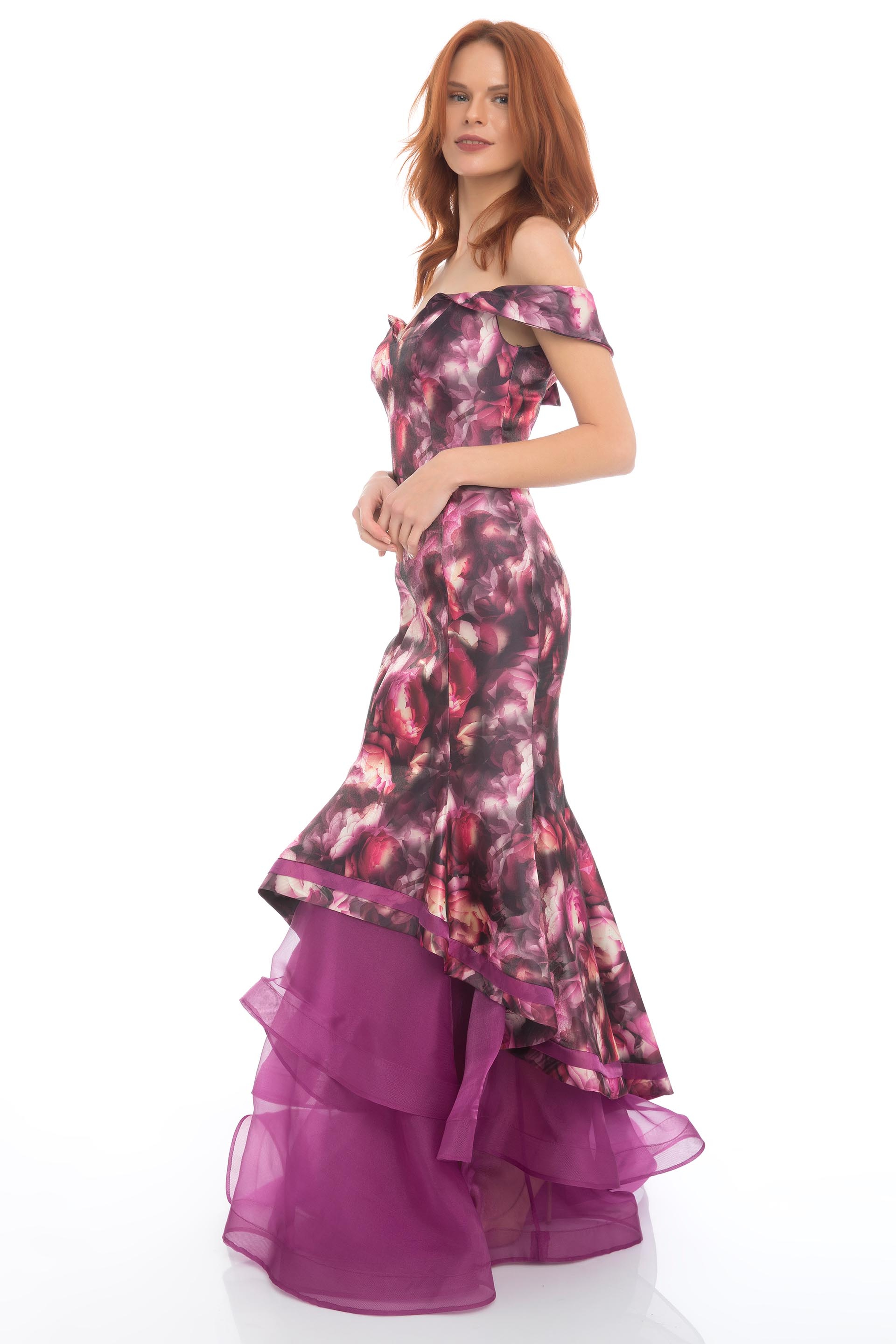 PEMBE Balık Abiye Elbise - Image 2