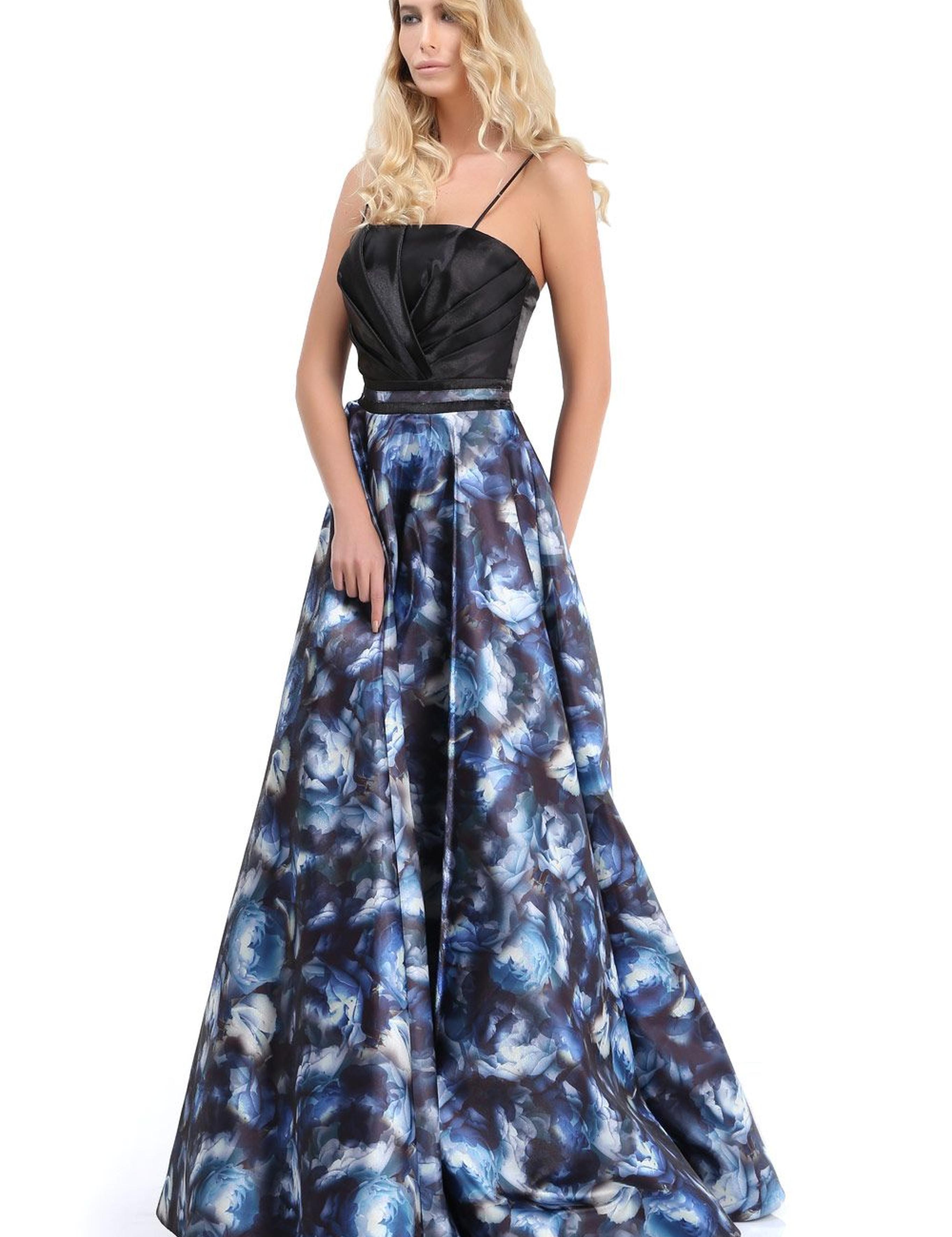 MULTICOLOR Uzun Abiye Elbise