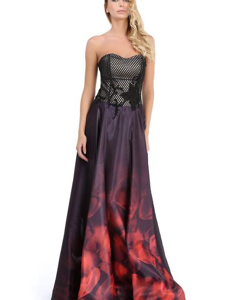 SIYAH Kabarık Abiye Elbise - 50212553001