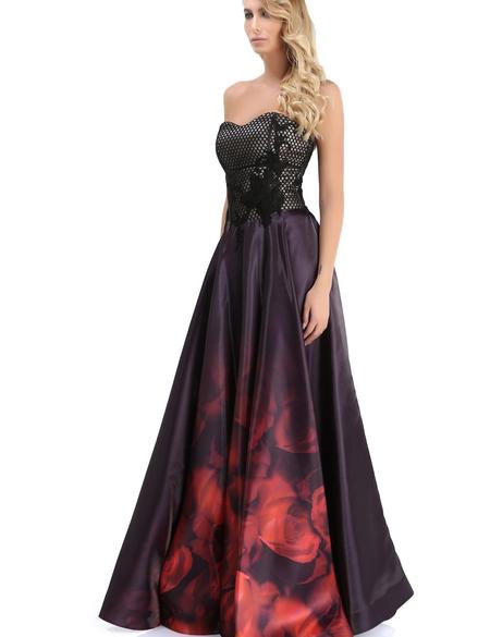 SIYAH Kabarık Abiye Elbise - 50212553001