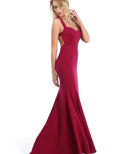 PEMBE Uzun Abiye Elbise - 50212559002