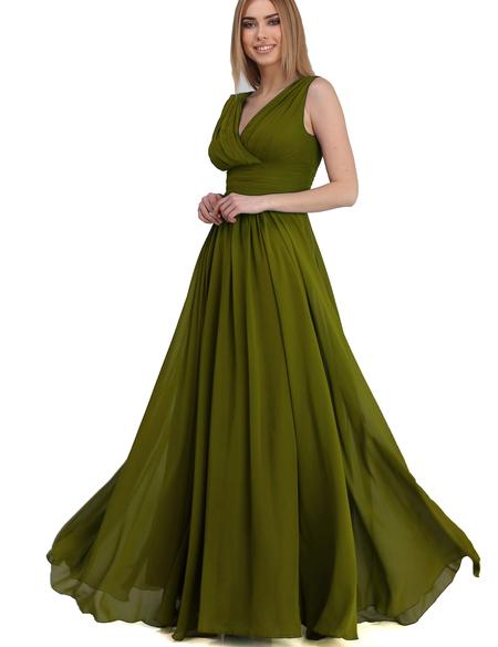 YESIL Uzun Abiye Elbise - 50212574001