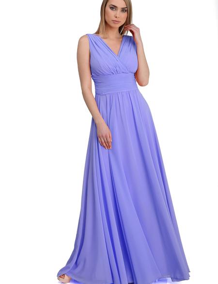 PEMBE Uzun Abiye Elbise - 50212577001