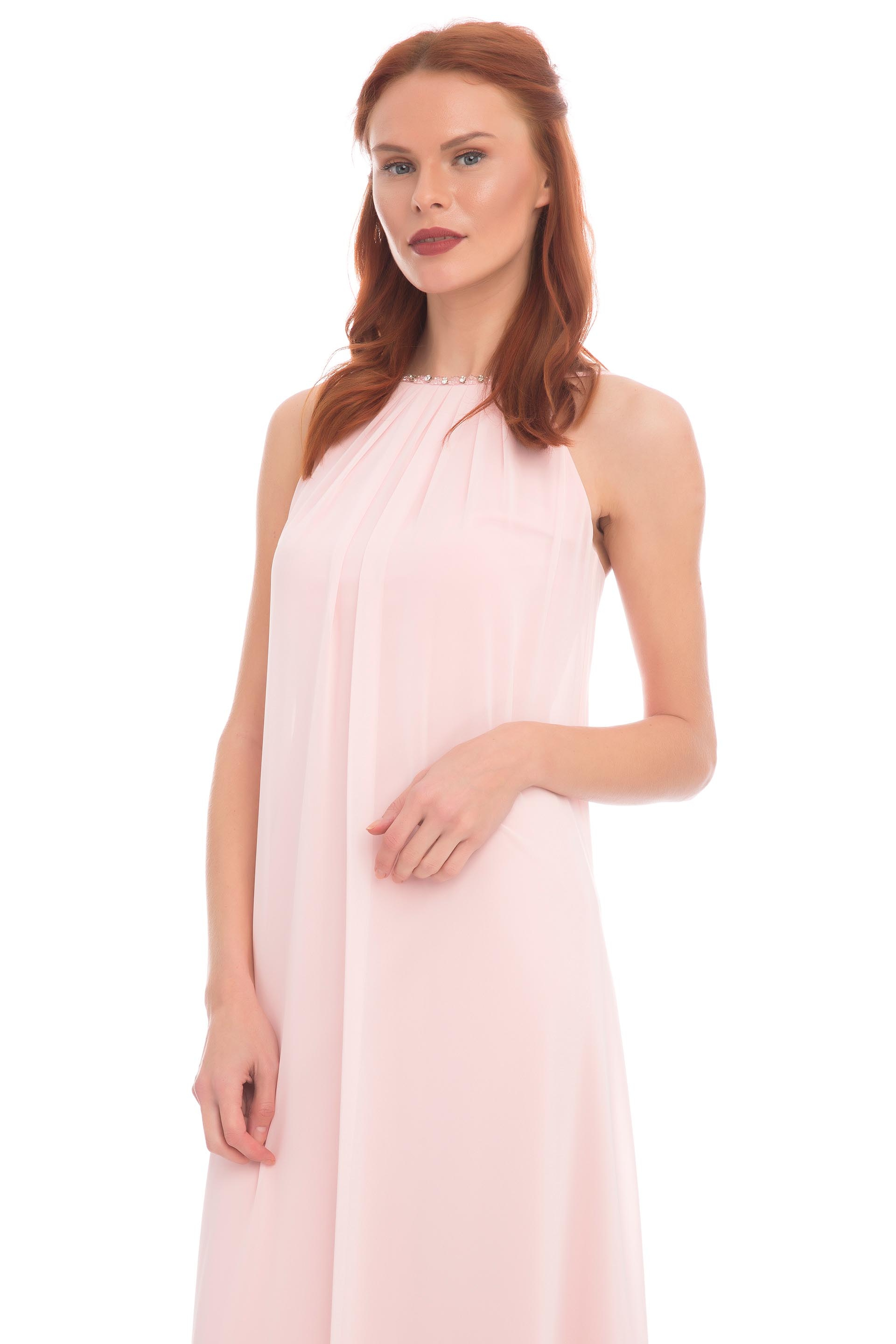 PEMBE Uzun Abiye Elbise - Image 3