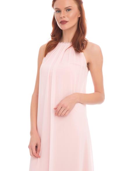 PEMBE Uzun Abiye Elbise - 50212589001