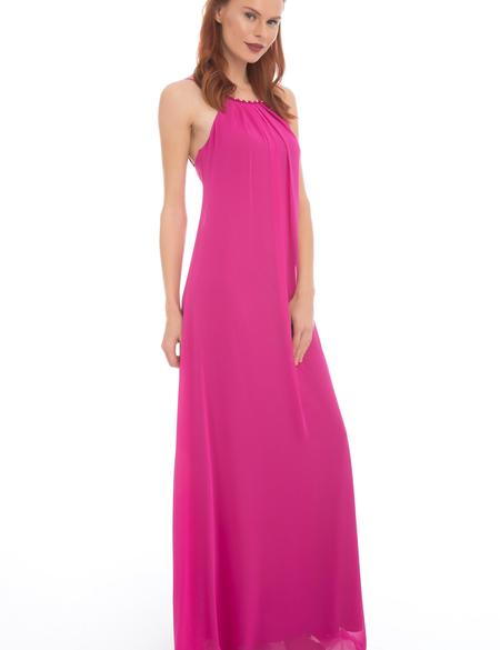 PEMBE Uzun Abiye Elbise - 50212592001