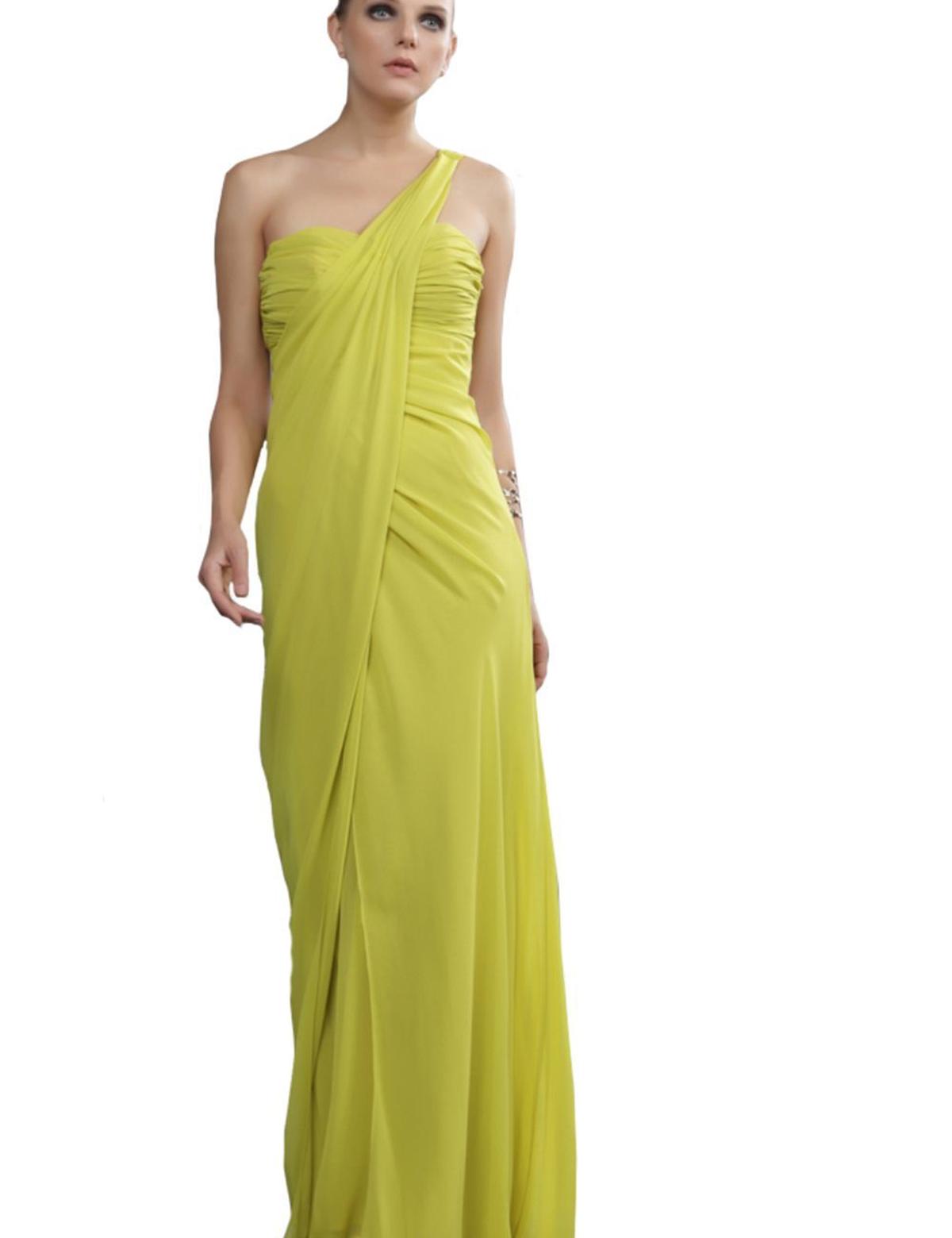 YESIL Uzun Abiye Elbise