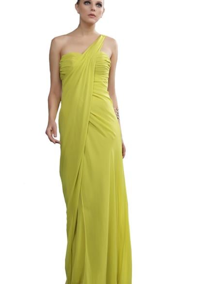 YESIL Uzun Abiye Elbise - 50212600001