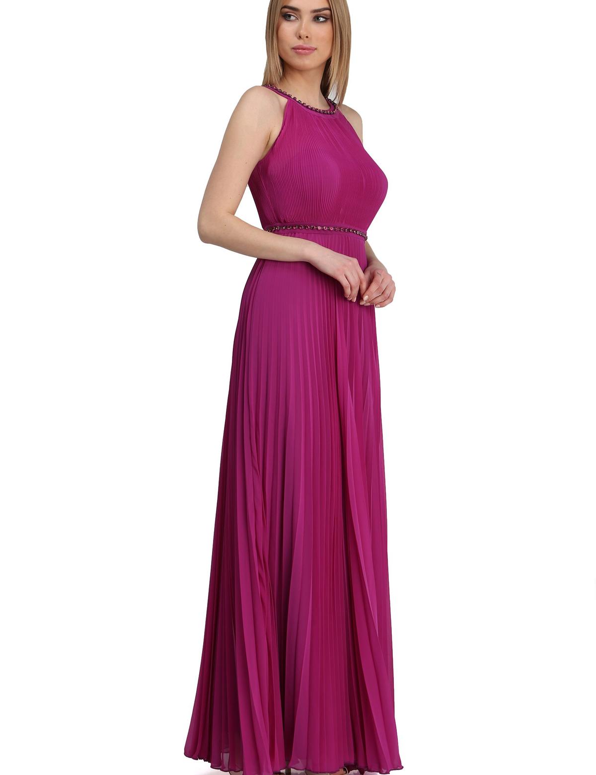 PEMBE Uzun Abiye Elbise - 50212601001