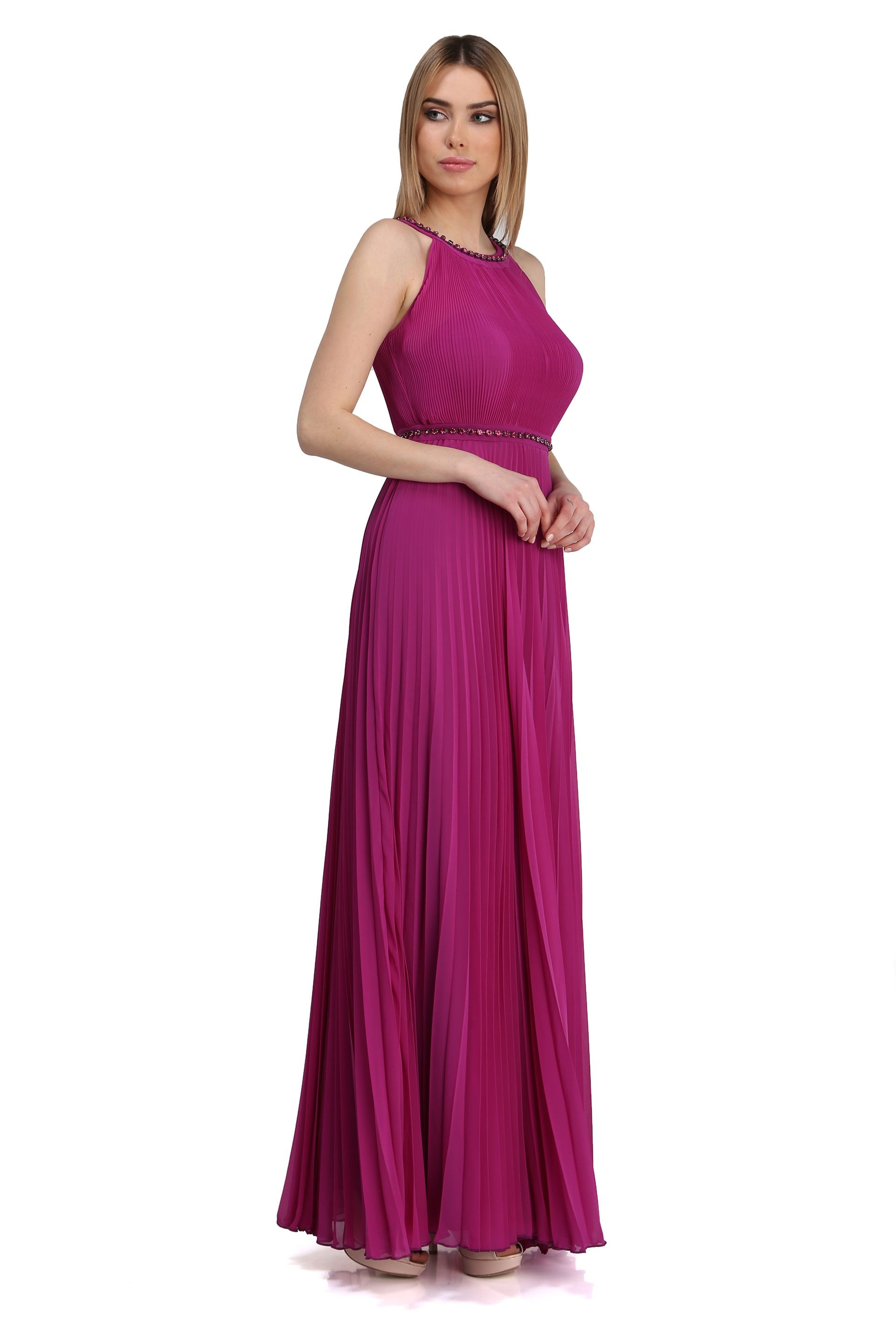 PEMBE Uzun Abiye Elbise - Image 3