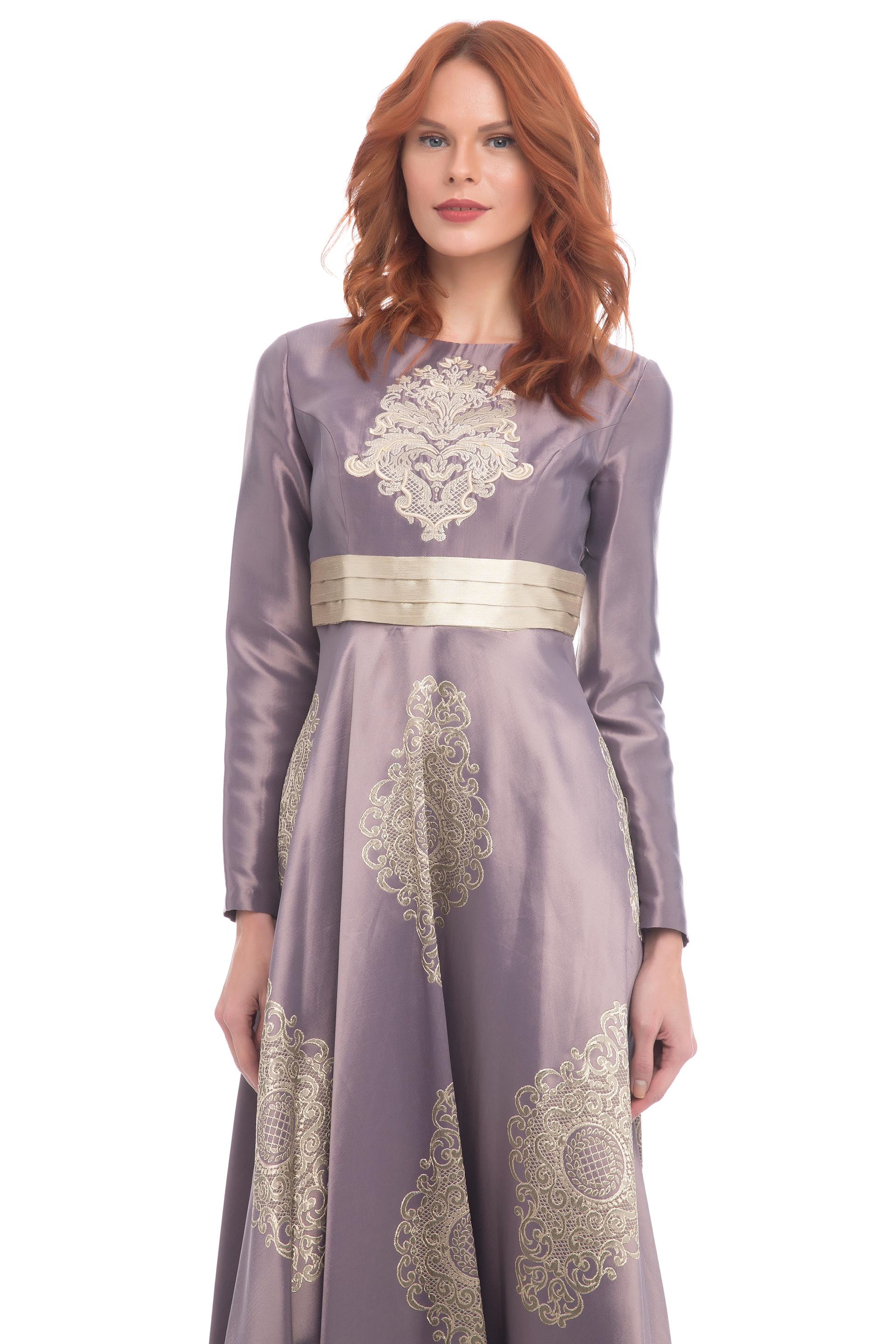 PEMBE Uzun Abiye Elbise - Image 3