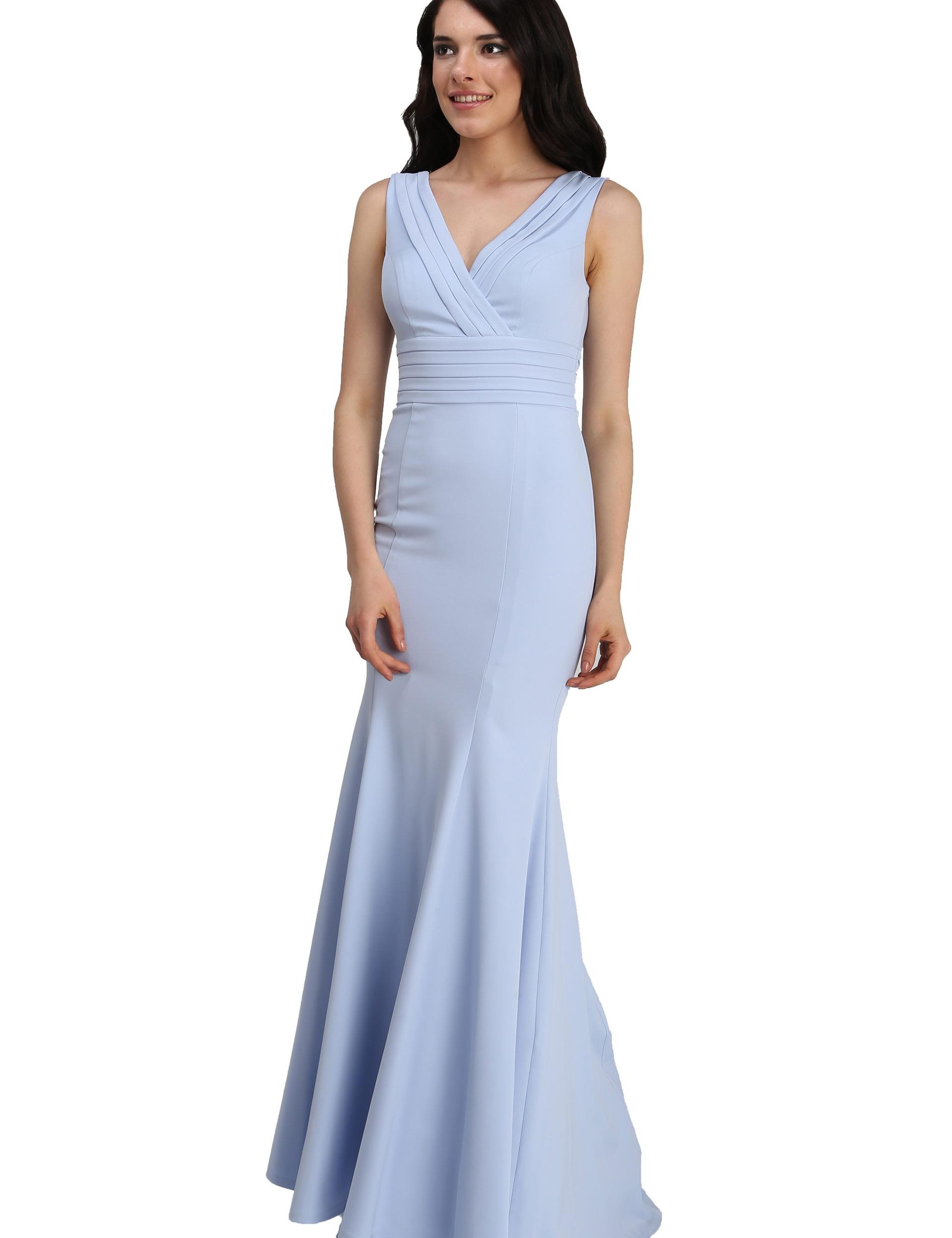 MAVI Balık Abiye Elbise