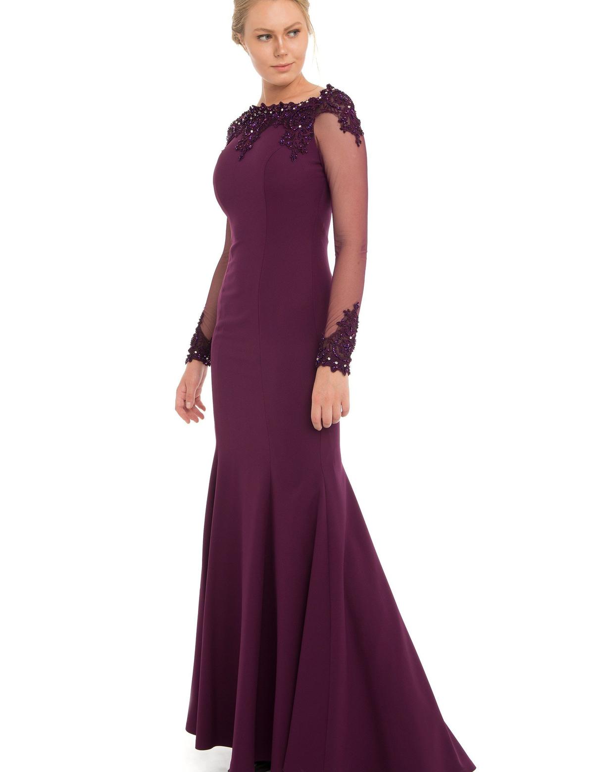 PEMBE Balık Abiye Elbise - 50212625001