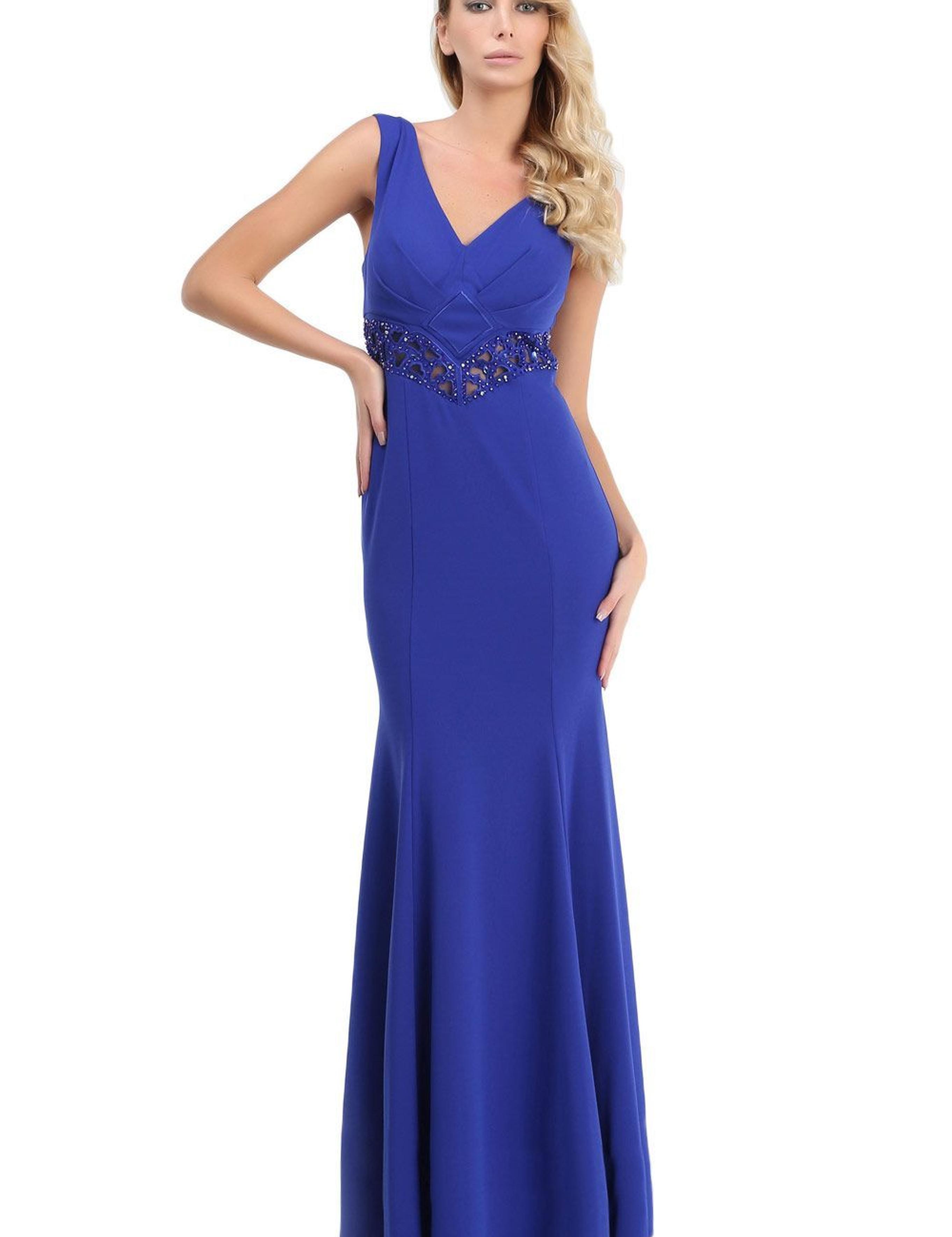 MAVI Balık Abiye Elbise