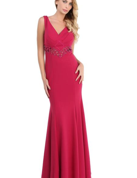 PEMBE Balık Abiye Elbise - 50212638001