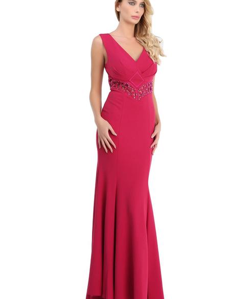 PEMBE Balık Abiye Elbise - 50212638001