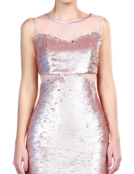 PEMBE Uzun Abiye Elbise - 50212639001