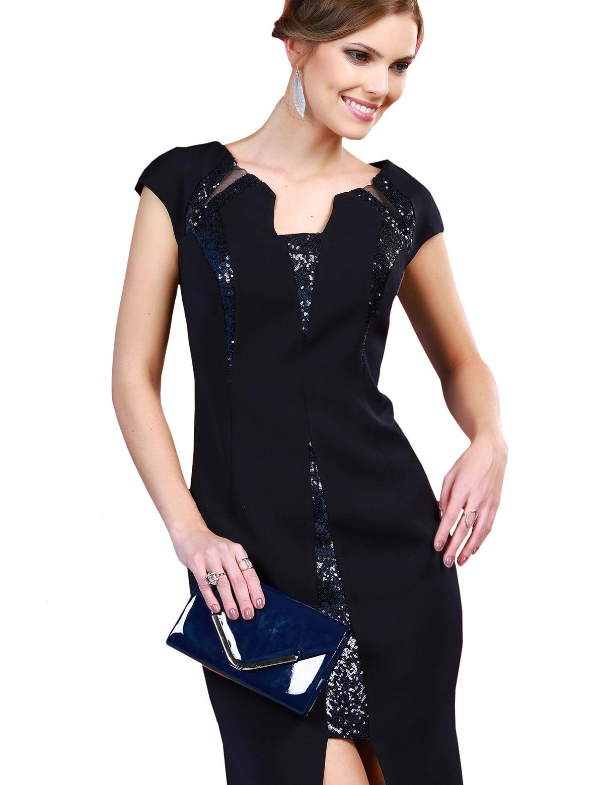 SIYAH Kısa Abiye Elbise