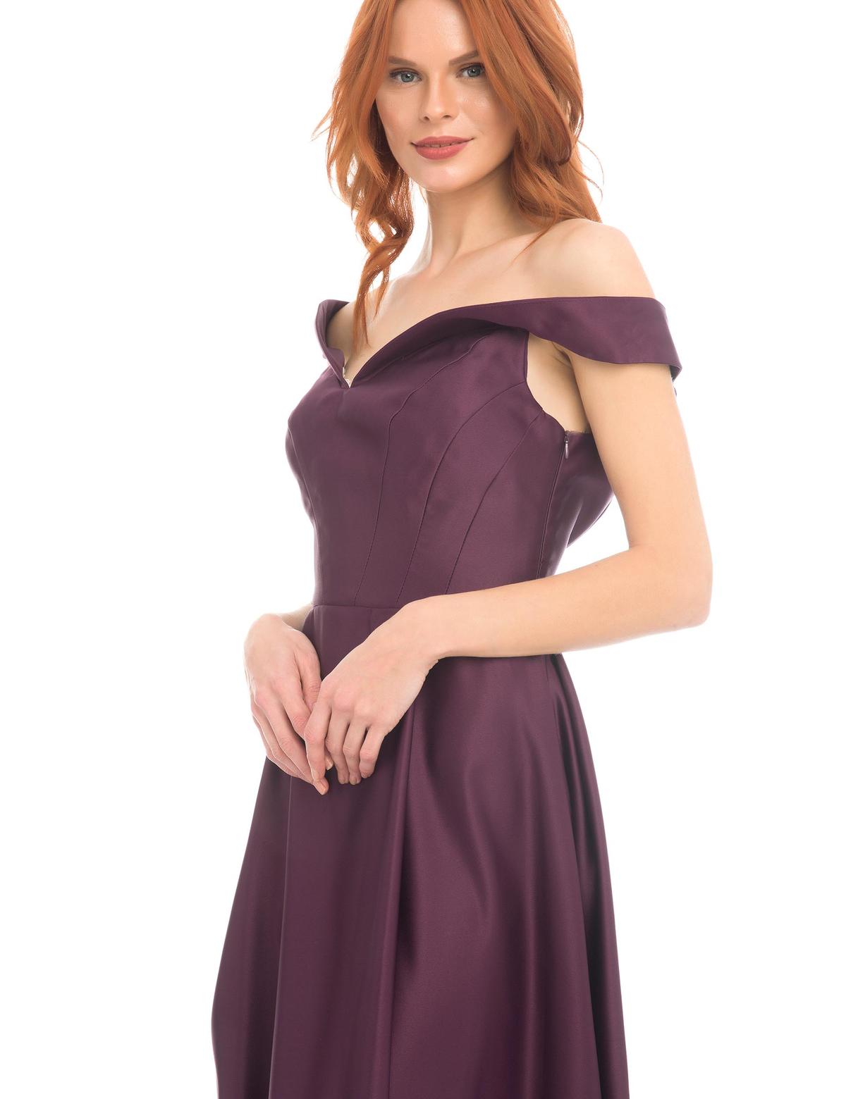 PEMBE Uzun Abiye Elbise - 50212664001