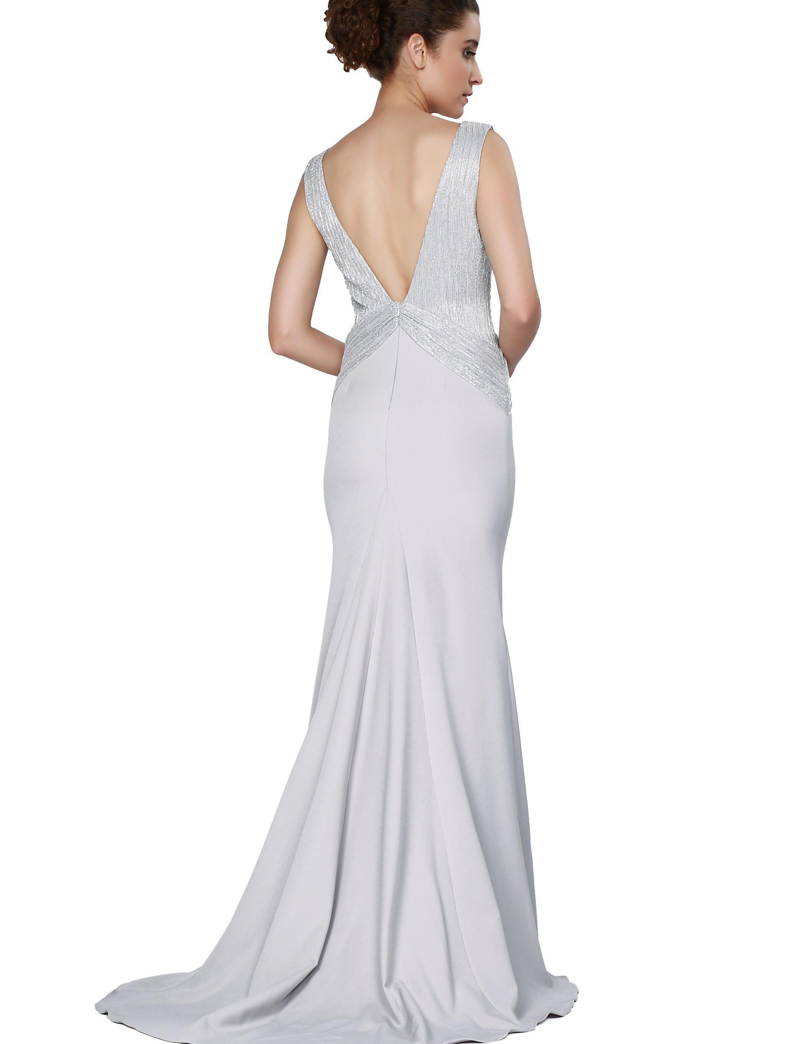 GRI Balık Abiye Elbise