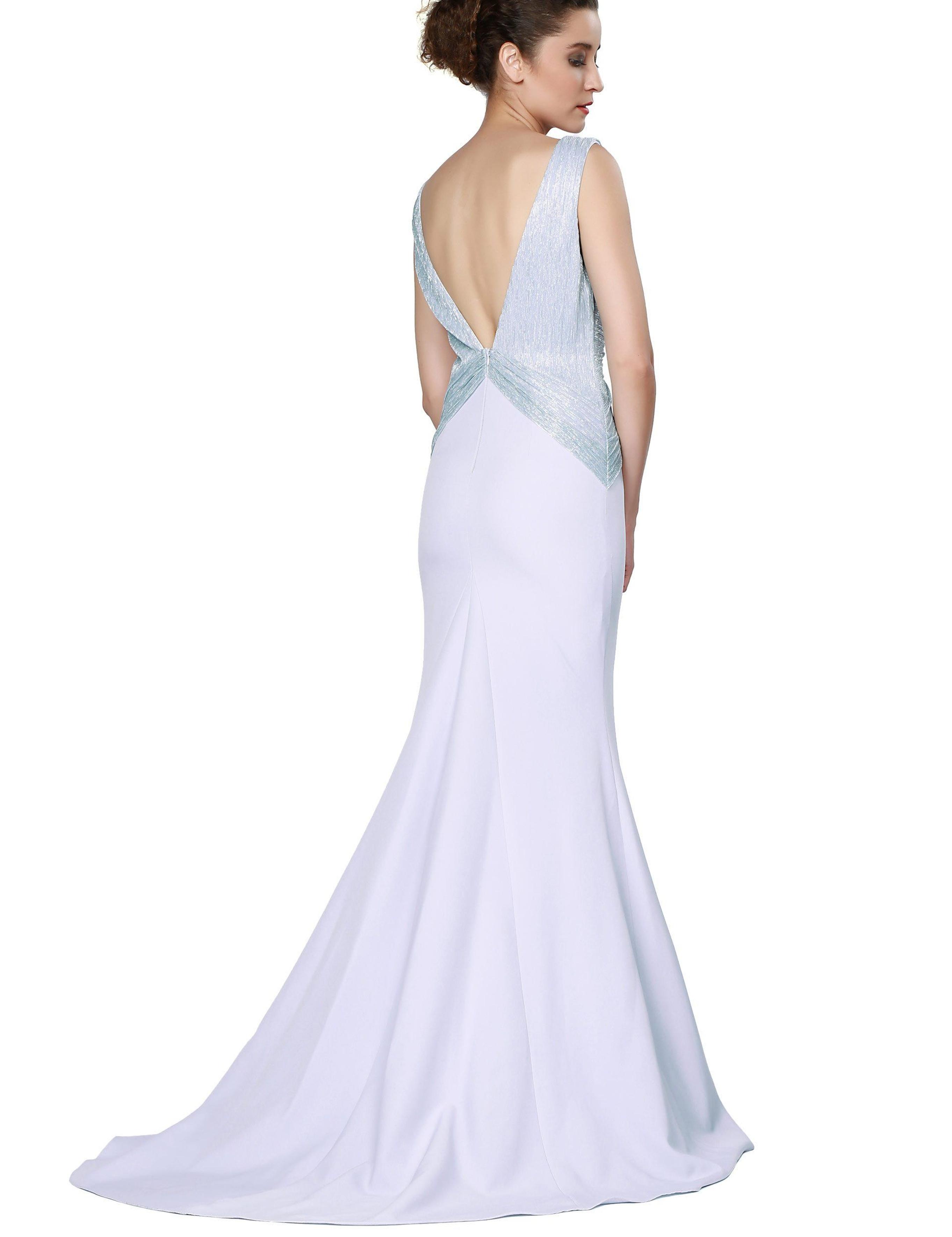 MAVI Balık Abiye Elbise