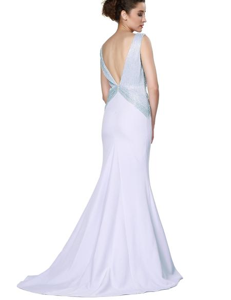 MAVI Balık Abiye Elbise - 50212667002