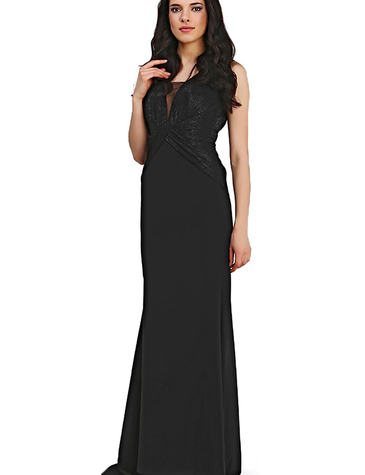 SIYAH Balık Abiye Elbise - 50212669001