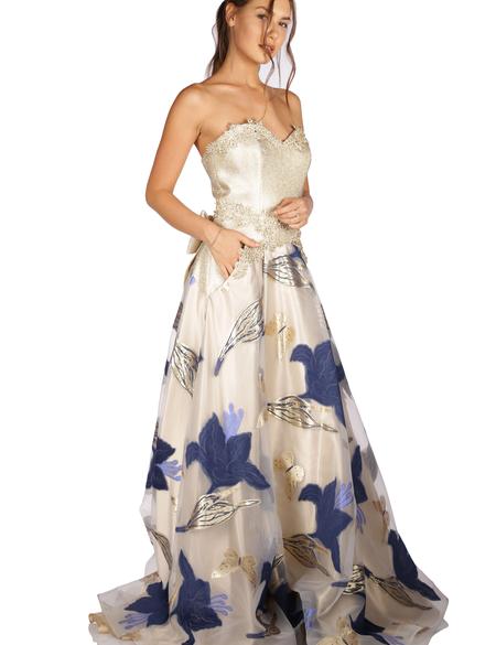 LACIVERT Prenses Abiye Elbise - 50212671001