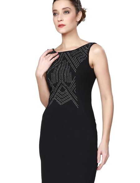 SIYAH Kısa Abiye Elbise - 50212702001