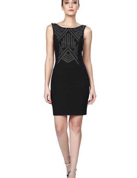 SIYAH Kısa Abiye Elbise - 50212702001